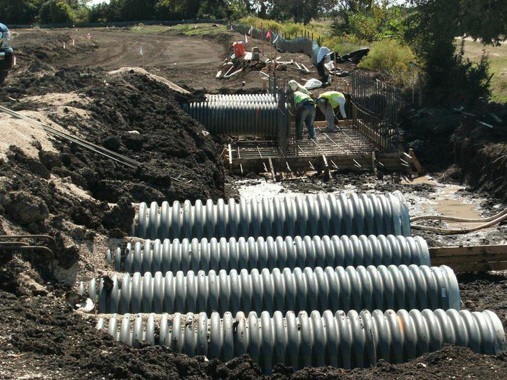 ADS&reg; Bell End x Spigot Polypropylene Dual Wall Storm Solid Drainage Pipe with Rubber Gasket 