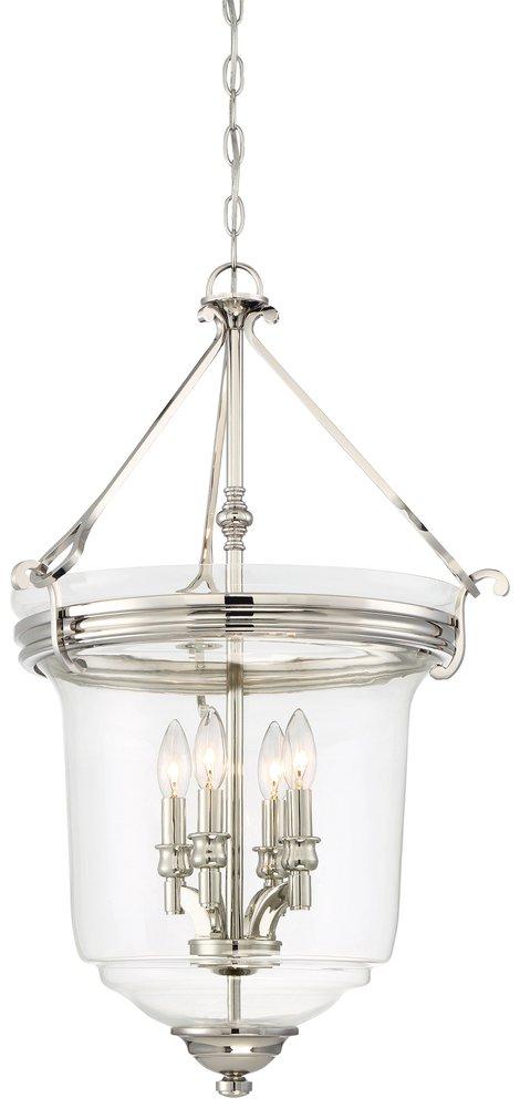 Minka Lavery Polished Nickel 60W 4-Light Foyer Light 