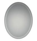 28 x 22 in. Frame Oval Mirror
