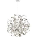 Quoizel Crystal Chrome 23 in. 40W 12-Light Chandelier 