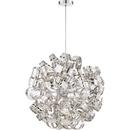 Quoizel Crystal Chrome 31 in. 40W 12-Light Chandelier 