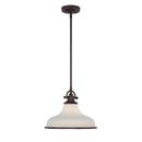 Quoizel Palladian Bronze 11-1/2 in. 100W 1-Light Mini Pendant 