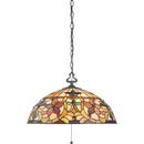 Quoizel Vintage Bronze 100W 3-Light Pendant 