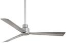 Minka Aire Silver 52 in. 3-Blade Ceiling Fan 