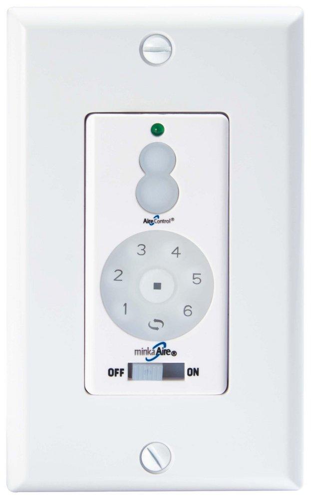 Minka Aire White DC Fan Wall Remote Control 