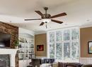 Minka Aire Oil Rubbed Bronze 74.6W 5-Blade Ceiling Fan with 52 in. Blade Span and LED Light 