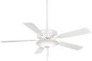 74.6W 5-Blade Ceiling Fan with 52 in. Blade Span and LED Light in White