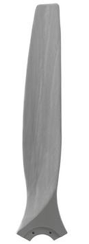 30 in. 3-Blade Ceiling Fan Blade in Brushed Nickel