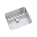 Elkay Lustrous Highlighted Satin 14-1/2 x 14-1/2 in. No Hole Stainless Steel Single Bowl Undermount Kitchen Sink 