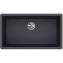 Elkay Dusk Grey 33 x 18-7/16 in. No Hole Composite Single Bowl Undermount Kitchen Sink 