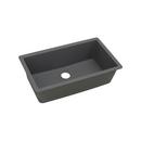 Elkay Dusk Grey 33 x 18-7/16 in. No Hole Composite Single Bowl Undermount Kitchen Sink 