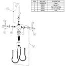 Elkay Oil Rubbed Bronze DECK MNT 1HOLE GN 5IN SPT 1PC WRIST BLD HNDL 6IN 