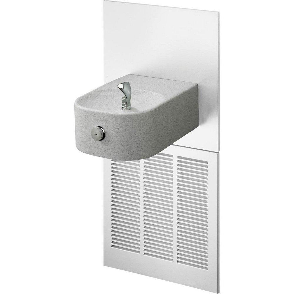 Halsey Taylor Black Marblyte&trade; HRFG-SR COMPLETE BLACK MARBLYTE BASIN 