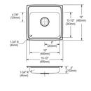 Elkay Black PEDESTAL FTN & DOG BOWL BLK 