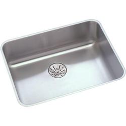 21-1/2 in. Undermount Stainless Steel Single Bowl Kitchen Sink in Lustertone