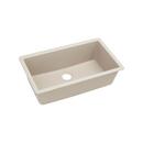 Elkay Bisque 33 x 18-7/16 in. No Hole Composite Single Bowl Undermount Kitchen Sink 