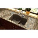Elkay Mocha 33 x 22 in. No Hole Composite Double Bowl Undermount Kitchen Sink 