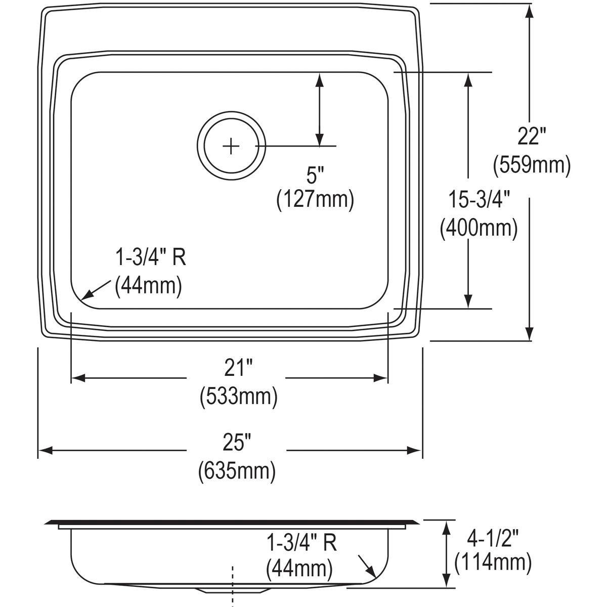 Elkay Chrome WALL MNT 8IN GN 5IN SPT 1PC WRIST BLD HNDL 4IN SHUT OFF 