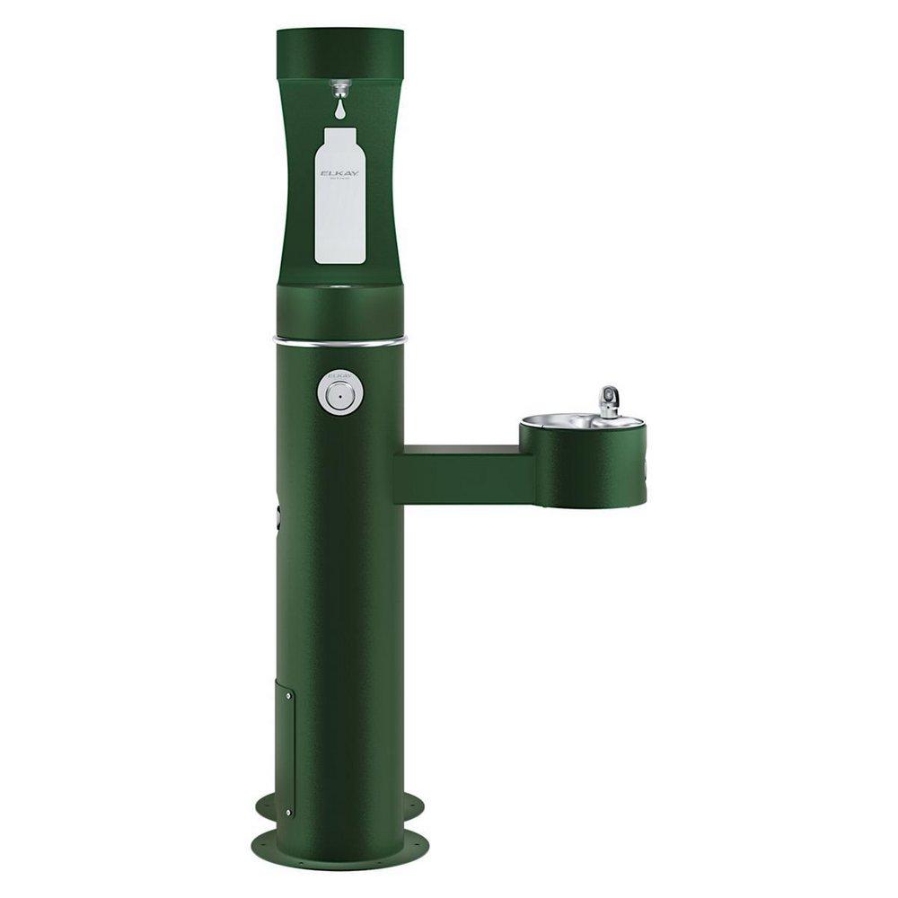 Elkay Evergreen Non-Filtered Non-Refrigerated Bilevel Pedestal Bottle Filling Station 