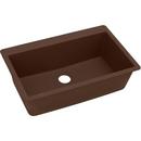 Elkay Mocha 33 x 20-7/8 in. No-Hole Composite Single Bowl Drop-in Kitchen Sink 