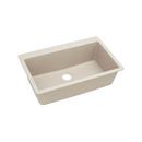 33 x 20-7/8 in. No Hole Composite Single Bowl Drop-in Kitchen Sink in Bisque