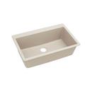 Elkay Bisque 33 x 20-7/8 in. No Hole Composite Single Bowl Drop-in Kitchen Sink 