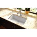 Elkay White 33 x 18-7/16 in. No Hole Composite Single Bowl Undermount Kitchen Sink 