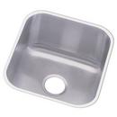 18-1/4 x 16-1/2 in. Single Bowl Undermount 300 Stainless Steel Rectangular Bathroom Sink with Center Drain in Soft Satin