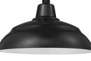 Millennium Lighting Satin Black 9-1/4 in. 200W 1-Light Pendant 