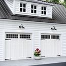 Millennium Lighting Satin Black 1-Light Warehouse Shade 