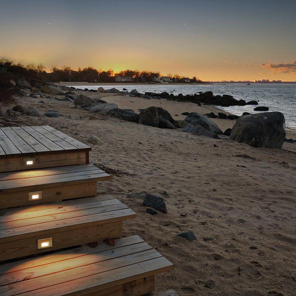 WAC Lighting Stainless Steel 3.9W Step Light 