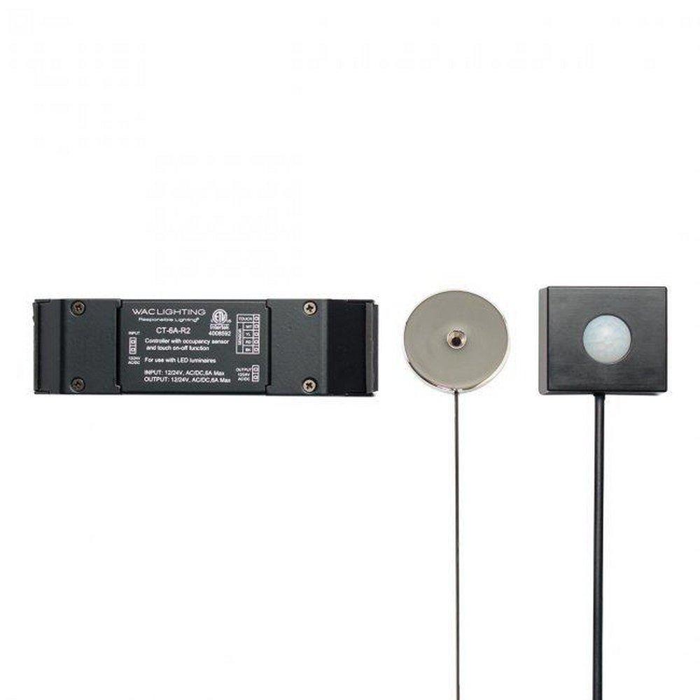 WAC Lighting Black Touch Control Panel and Occupancy Sensor 