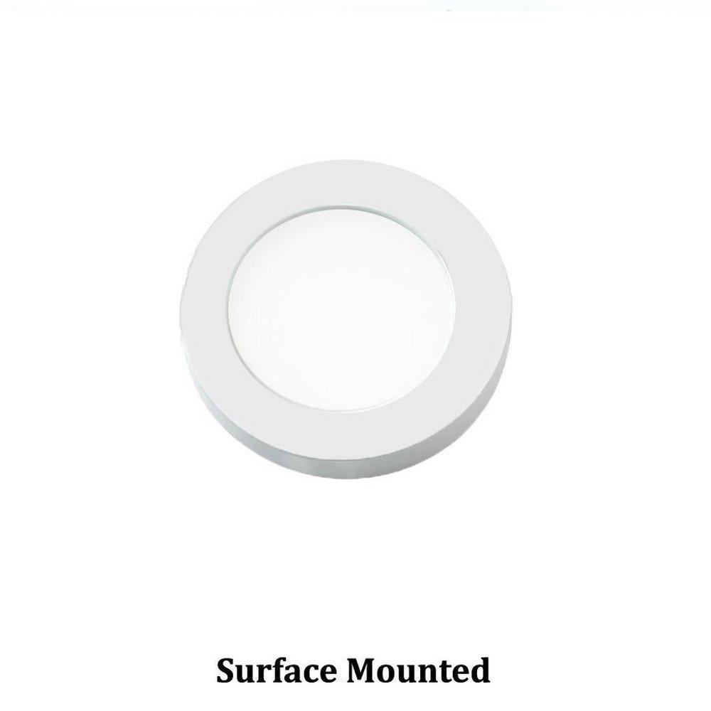 WAC Lighting White LED Under-Cabinet Button Light 