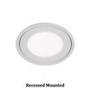 WAC Lighting White LED Under-Cabinet Button Light 