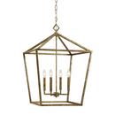 Millennium Lighting Vintage Gold 4-Light Pendant Light 