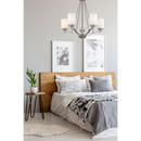 Millennium Lighting Satin Nickel 100W 5-Light Chandelier 