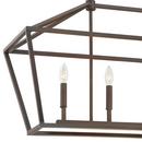 Millennium Lighting Rubbed Bronze 5-Light Island Light 