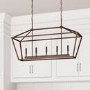 Millennium Lighting Rubbed Bronze 5-Light Island Light 