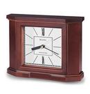 Bulova Corporation Mahogany 7-1/2 x 10 in. Radio Controlled Clock 