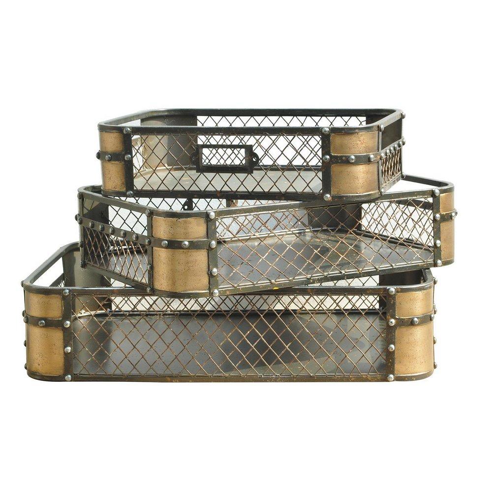 Crestview Collection Metal Service Tray 