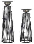 Crestview Collection Metal Candleholder 