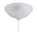 5 in. 18W 3-Light Ceiling Fan Light Kit in White Frosted