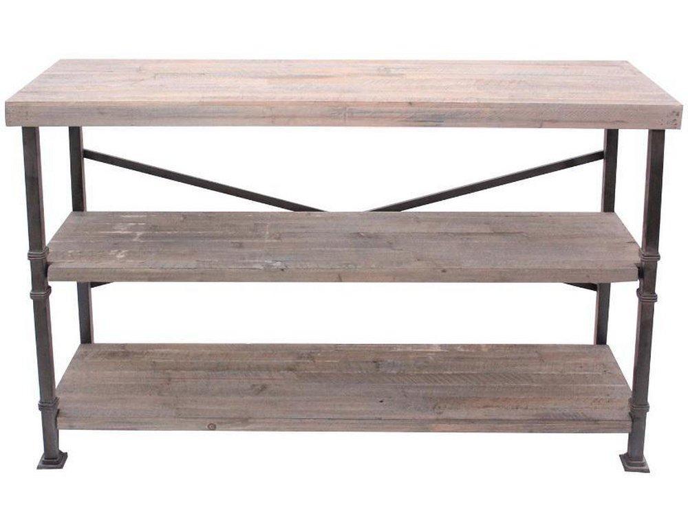 Crestview Collection 32 in. Wood and Metal Console 