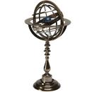 Authentic Models Americas Bronze 14-2/5 x 7-1/2 in. Armillary Dial 