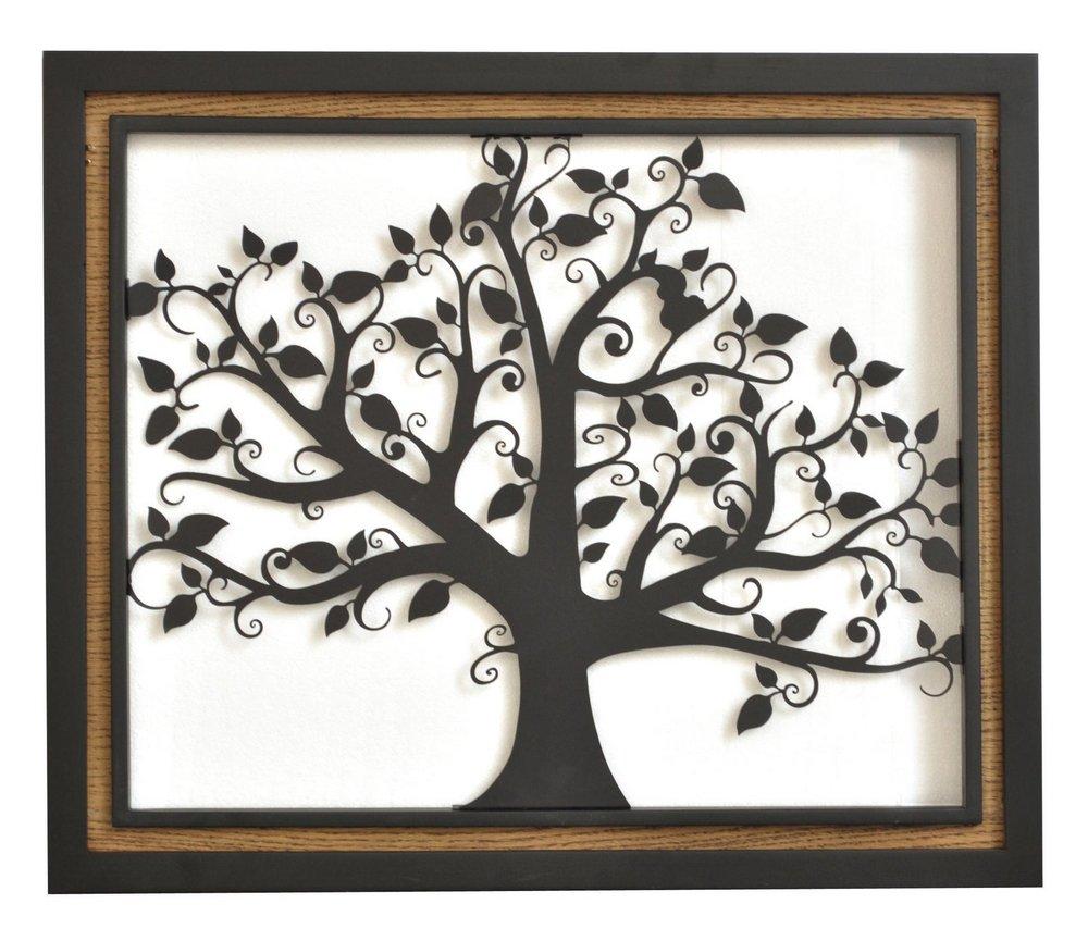 Crestview Collection 24-1/2 x 29 in. Framed Wall Art 