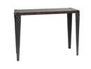 Crestview Collection Light Gold 31-1/2 x 16 in. Industrial Sofa Table 