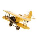 Authentic Models Americas Yellow 9-1/2 x 19-3/4 x 29-1/2 in. Airplane Model 
