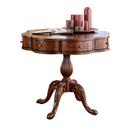 28 x 18 in. Clover Pedestal Table in Cherry