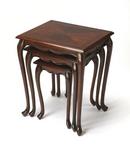 Butler Specialty Company Cherry 26 x 22 in. Nest Of Table Set 