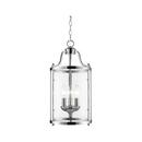 60W 3-Light Pendant in Polished Chrome